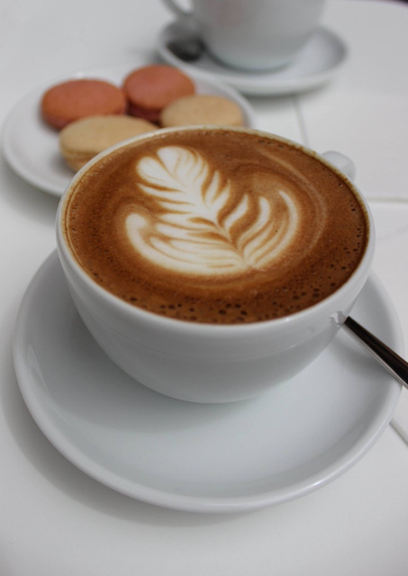 Latte art ©Leona Bogaert