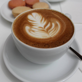 Latte art ©Leona Bogaert